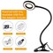 Desk Lamp Clip on Light, 48 LEDs USB Clip Ring Light with 3 Color Modes 10 Dimmable Brightness, Eye Protection Desk Light, 360° Flexible Gooseneck for Desk Headboard Reading